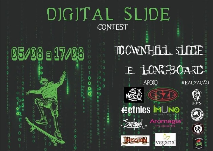 convite do campeonato digital de skate