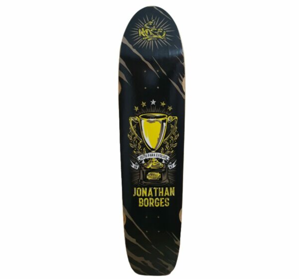 Shape Skate Longboard Híbrido - Pro Model Jonathan Borges