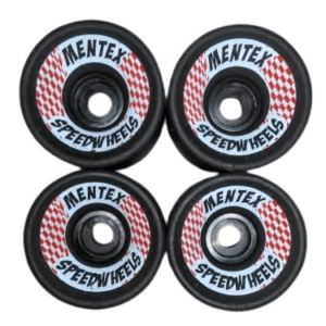 Roda Mentex 70mm 85a Speed Wheels Preta